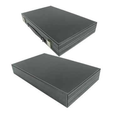 15-дюймовый складной набор нард из искусственной кожи