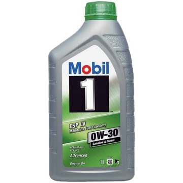 MOBIL 1 ESP LV 0W30 ACEA C2 A5/B5 API SL/SN 1L