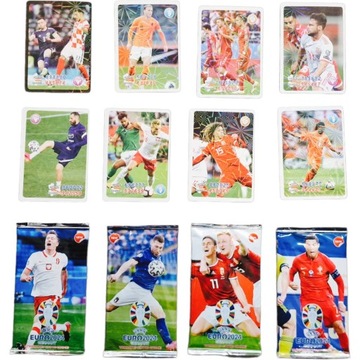 КОЛЛЕКЦИОННЫЕ КАРТОЧКИ УЕФА ЕВРО-2024 ГЕРМАНИЯ ФУТБОЛ 288 ШТ. БОЛЬШАЯ КОРОБКА