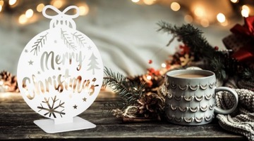 МЕТАЛЛИЧЕСКАЯ БЕЗЕЗЕКА LOFT РОЖДЕСТВЕНСКИЙ ОРНАМЕНТ Украшение