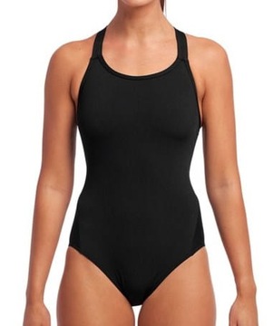 Funkita STILL BLACK - damski kostium do pływania Eclipse 16 (UK38) XL