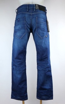 Jack & Jones Boxy Powell spodnie jeansy W31 L32 pas 2 x 42 cm