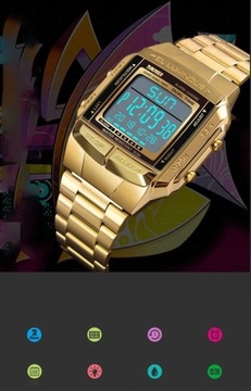 Zegarek męski SKMEI bransoleta elektroniczny