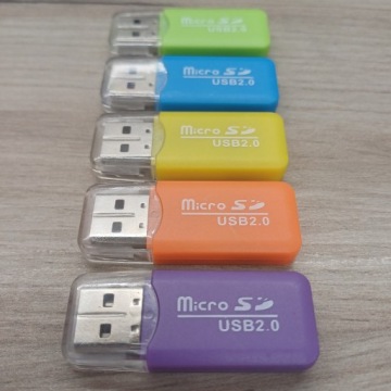 АДАПТЕР СЧИТЫВАНИЕ КАРТ ПАМЯТИ MICROSD USB 2.0 ДЛЯ НОУТБУКА