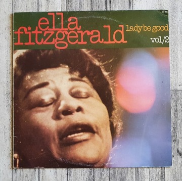 Ella Fitzgerald Lady Be Good Vol 2 LP 12