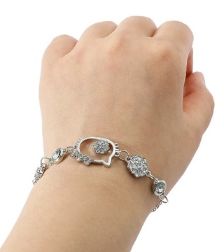 КРАСИВЫЙ ДЕТСКИЙ КОМПЛЕКТ УКРАШЕНИЙ HELLO KITTY ОЖЕРЕЛЬЕ И БРАСЛЕТ