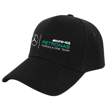 МУЖСКАЯ ФУТБОЛКА + ШЛЯПА MERCEDES AMG F1 TEAM XL