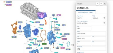 ПРОКЛАДКА ТНВД FORD 2.0 DIESEL DW10F