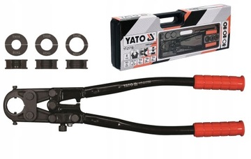 YATO PRASKA PRASA ZACISKARKA RUR PEX-AL-PEX U TH +3 MATRYCE 16, 20, 26mm