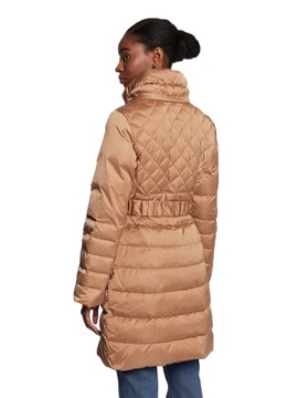 GUESS COAT - PŁASZCZ ZŁOTY DAMSKI XS