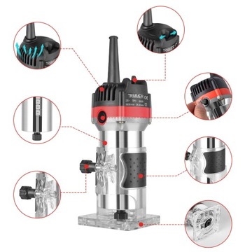 Фрезерный станок по дереву для финишной обработки поверхностей, вырезающий кривые фрезерным станком