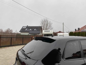 Спойлер элеронов Audi A3 8P 2003-2013 черный глянцевый