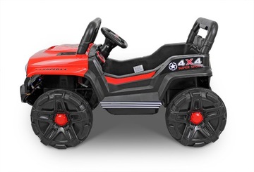 ЭЛЕКТРОМОБИЛЬ GRAND JEEP RS-1 PILOT, КРАСНЫЙ