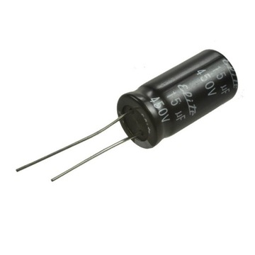 Kondensator 15uF/450V elektrolit 105st.c 15/450