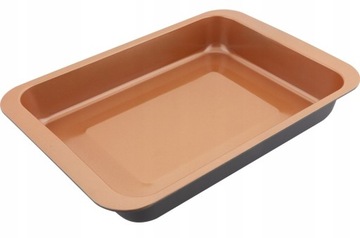 Blacha do pieczenia Miedź Forma Brytfanna 42,5 cm