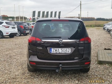 Opel Zafira C Tourer 1.4 Turbo ECOTEC 120KM 2012 Opel Zafira 1.4T 120KM 7-OS Navi Super Stan Zarejestrowana 1.4 Benzyna, zdjęcie 9