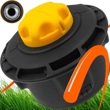 GŁOWICA ŻYŁKOWA SZPULA KOSY SPALINOWEJ PODKASZARKI WYKASZARK KOSIARKI ŻYŁKA