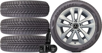 NOWE KOŁA ZIMA Mercedes C-KLASA W205 Goodride 225/50R17+TPMS