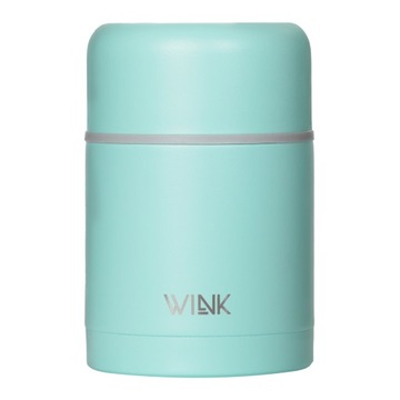 WINK Bottle, Termos na jedzenie FOOD JAR BLUE, bez BPA, 600 ml