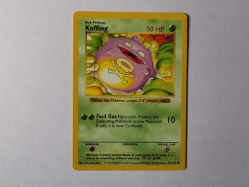 Koffing Shadowless - 1999 - 51/102