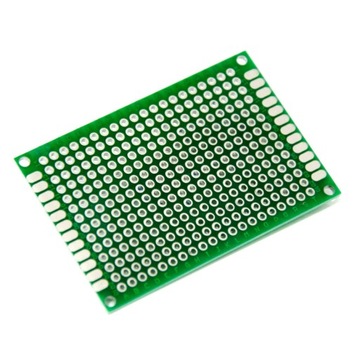 Płytka uniwersalna PCB 4x6cm dwustronna metalizo.