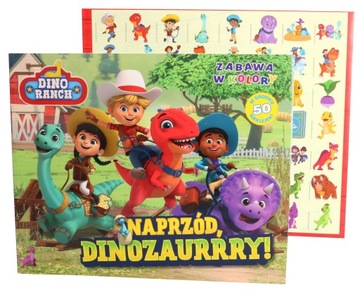 Kolorowanka DINO RANCH Naprzód dinozaury! 1608