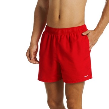 Spodenki kąpielowe męskie Nike Volley Short czerwone NESSA560 614 2XL