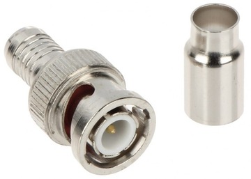 РАЗЪЕМ BNC, ЗАЖИМАННЫЙ НА RG59 OP/10