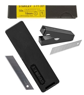 STANLEY OSTRZA ŁAMANE 18mm 3-11-301 50 szt