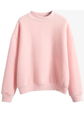 Women Kintted Autumn Simple Casual Sweatshirt Roun