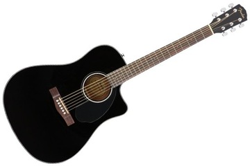 Электроакустическая гитара Fender CD-60SCE WN BK