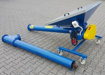 SOBMETAL 140 Шнековый конвейер для зерновых корзин длиной 4 м