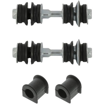 ŁĄCZNIKI PRZÓD + GUMY TOYOTA YARIS / VERSO 99-05