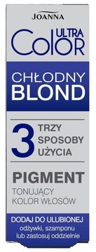 JOANNA ULTRA COLOR - PIGMENT TONUJĄCY CHŁODNY BLOND - 100ml