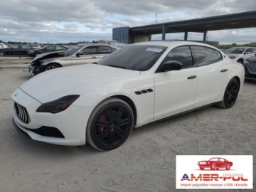 Maserati Quattroporte 2019 Maserati Quattroporte 2019r., S, 3L, od ubezpieczalni 3.0 Benzyna 430KM