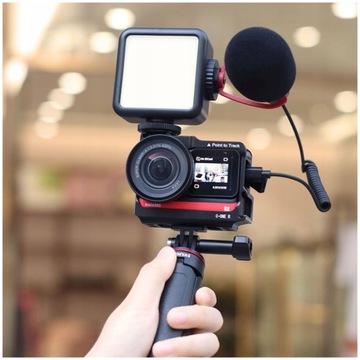 Алюминиевая рамка ULANZI VLOG для микрофона и светодиодной лампы для Insta360 One R