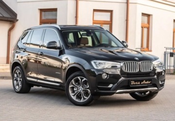 BMW X3 F25 SUV 2.0 20d 190KM 2016 BMW X3 2.0D 190KM X-Line FullLed Skora Navi X-drive Alu PDC Serwis ASO Vat