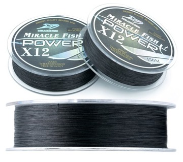 PLECIONKA OCTA BRAID POWER X12 BLACK 0,22mm 150m'