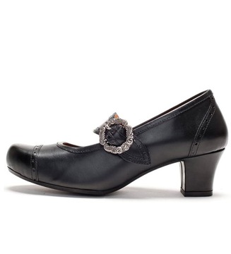 Buty damskie czółenka czarne Spieth&Wensky 39