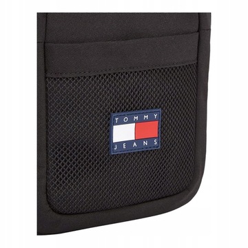 TOMMY HILFIGER TORBA LISTONOSZKA TJM HYBRID REPORTER CZARNA