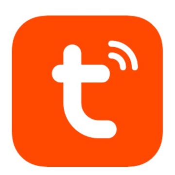 PROGRAMATOR CZASOWY INTELIGENTNE GNIAZDO WiFi SMART TUYA POMARAŃCZOWE WAT