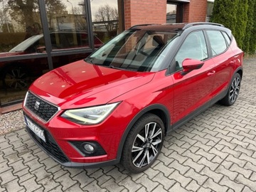 Seat Arona Crossover 1.0 EcoTSI 95KM 2018 Seat Arona 1.0 benzyna 95 KM czarny dach zarej w PL zadbany zamiana