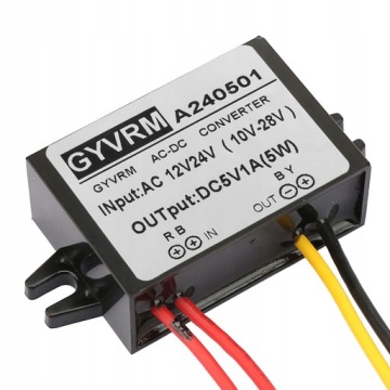 AC 12V 24V TO DC 5V 1A МОДУЛЬ ПИТАНИЯ ПРЕОБРАЗОВАТЕЛЬ РЕГУЛЯТОР