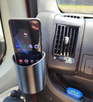 CUPHOLDER Kierowca i Pasażer + Uchwyt na telefon FIAT DUCATO BOXER JUMPER