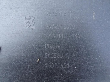 PEUGEOT 408 11-15 NÁRAZNÍK ZADNÍ ORIG.