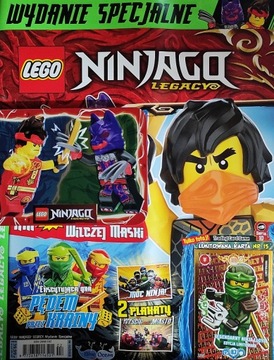 LEGO NINJAGO LEGACY ws 2/25 + Kai + Wojownik Wilczej Maski