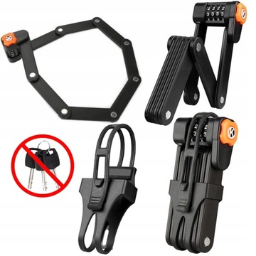 ВЕЛОСИПЕДНЫЙ ЗАМОК ДЛЯ ВЕЛОСИПЕДА ВЕЛОСИПЕДНЫЙ ЗАМОК С КОДОМ КОД ЗАКАЛЕННАЯ СТАЛЬ