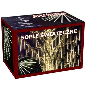 LAMPKI SOPLE METEORY LED PADAJĄCY ŚNIEG ŚWIATEŁKA ŚWIĄTECZNE ZEWNĘTRZNE