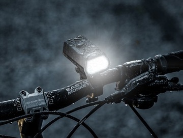 ПЕРЕДНЯЯ ВЕЛОСИПЕДНАЯ ЛАМПА 5xLED PRO ВЕЛОСИПЕДНОЕ ОСВЕЩЕНИЕ POWERBANK USB VAYOX