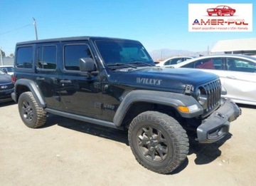 Jeep Wrangler IV 2022 Jeep Wrangler 2022, 3.6L, 4x4, WILLYS SPORT, od ubezpieczalni 3.6 Benzyna